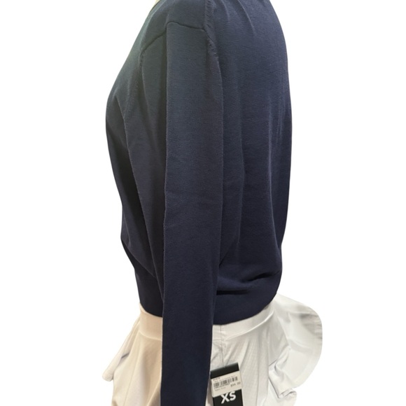 Ralph Lauren RLX Performance Polo Collar Sweater, NWT, Navy, GOLF - Picture 9 of 9